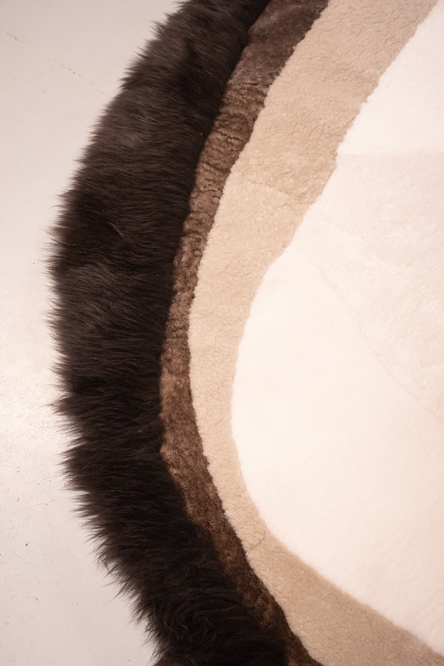 CROMO – Custom Shaped Shearling Rug