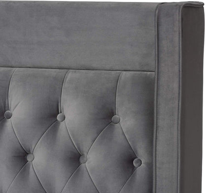 Beds (Platform), Queen, Gray