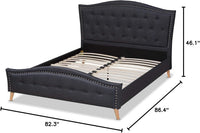 Beds (Platform), King, Charcoal