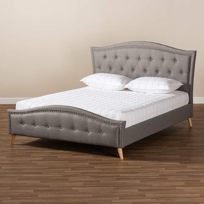 Beds (Platform), King, Gray