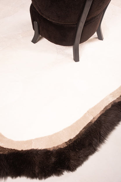 CROMO – Custom Shaped Shearling Rug