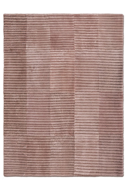 THICK STRIPES - Sculpted Shearling Rug