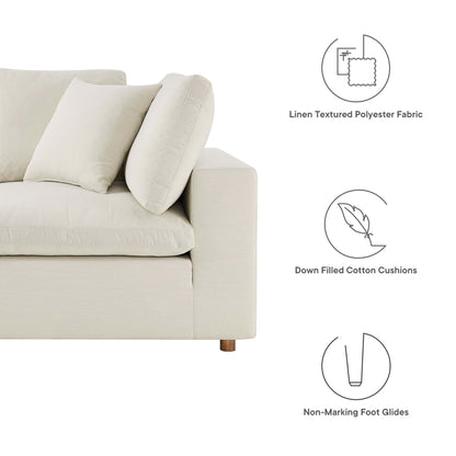 Commix 6-Piece Down Filled Overstuffed Sectional Sofa by Modway