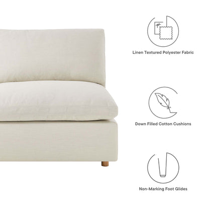 Commix 6-Piece Down Filled Overstuffed Sectional Sofa by Modway
