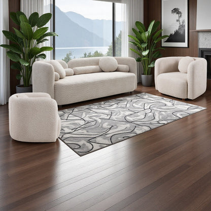 Granular Velvet Luxury Modern Couch for Living Room