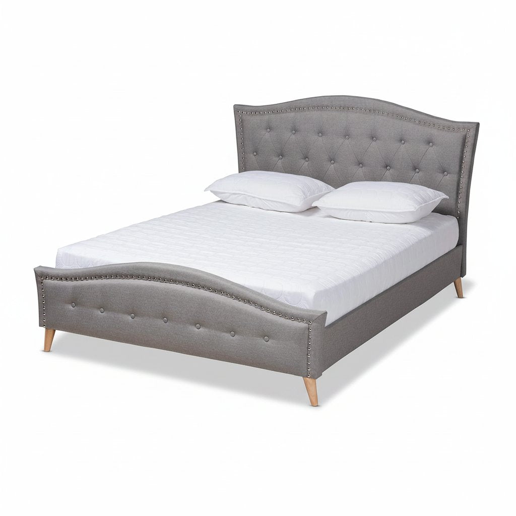 Beds (Platform), King, Gray